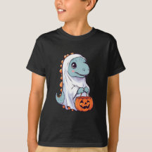 Halloween Bus eller godis Dinosaur T-rex Ghost