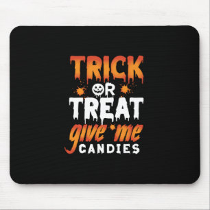 Halloween Bus eller godis Ge Me Candies Musmatta