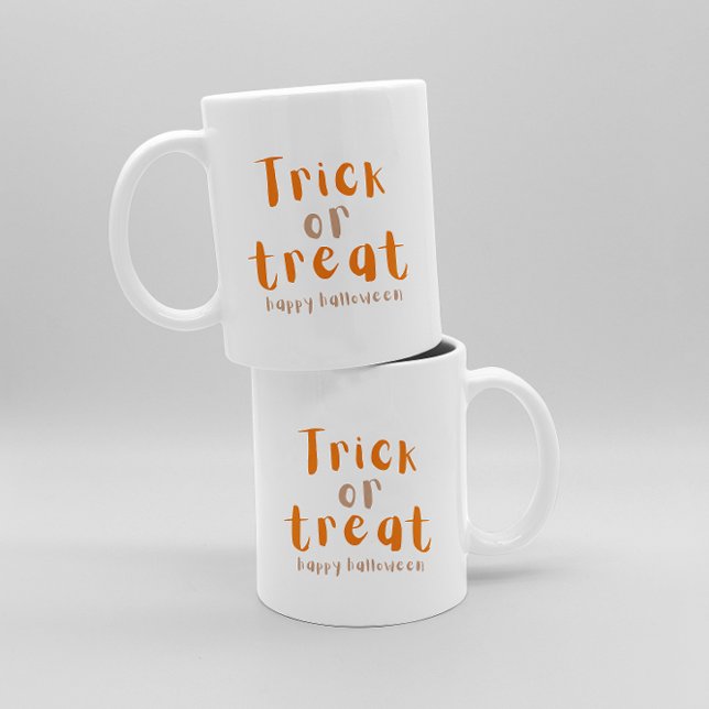 Halloween Bus eller godis-kaffe Mugg (Skapare uppladdad)