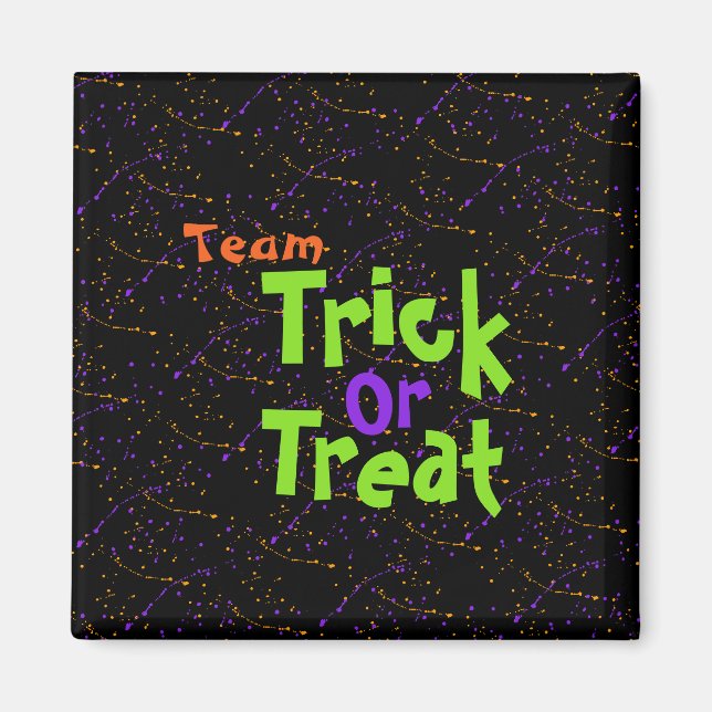 Halloween/Bus eller godis / Magnet (Framsidan)
