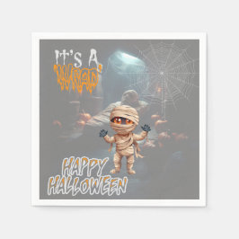 Halloween Bus eller Godis Mummens håla Pappersservett