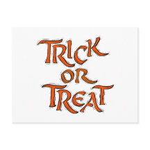 Halloween Bus eller godis Ord