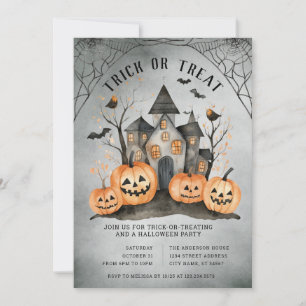 Halloween Bus eller godis-partiets inbjudan