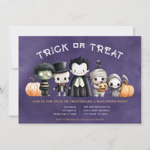 Halloween Bus eller godis-partiets inbjudan