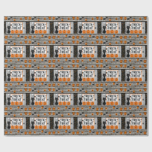 Halloween Bus eller Godis Presentpapper