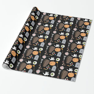 Halloween Bus eller godis Presentpapper