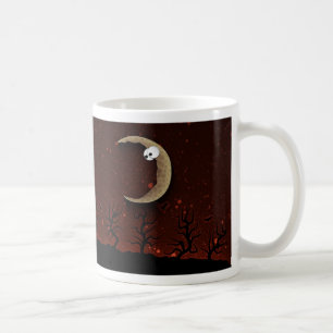 Halloween: Bus eller godis? (Rött) Kaffemugg