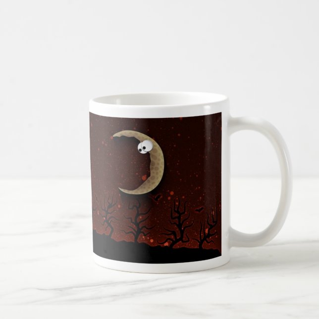 Halloween: Bus eller godis? (Rött) Kaffemugg (Höger)