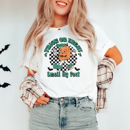 Halloween Bus eller godis Smell My Feet T-Shirt