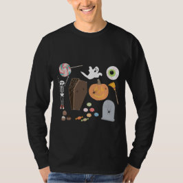 Halloween Bus eller godis T Shirt