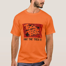 Halloween Bus eller godis tar Treat Shirt Tee Shirt