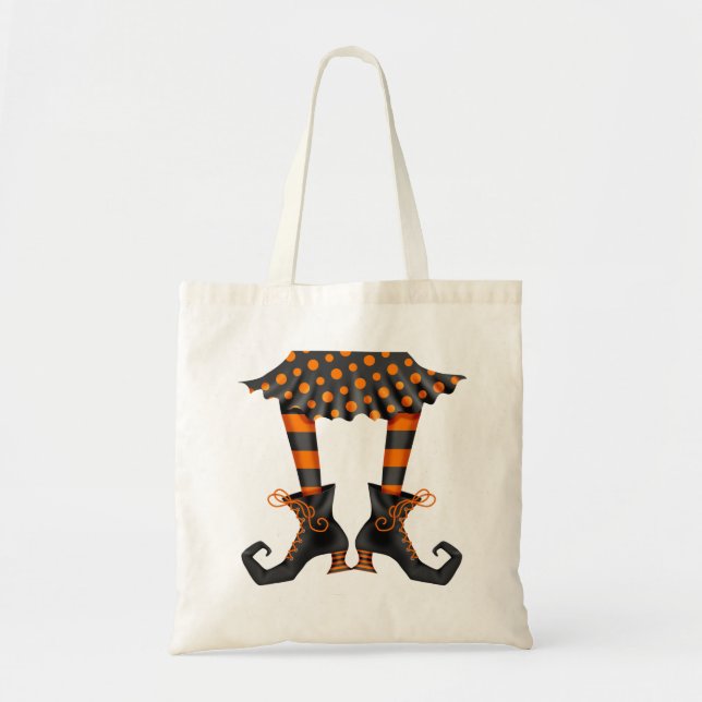 HALLOWEEN Bus eller godis Tote bags, Matkassar Tygkasse (Framsidan)