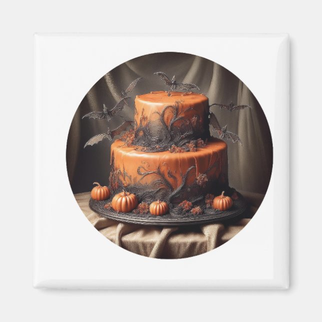 Halloween Cake Magnet (Framsidan)
