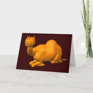 Halloween Camel Kort