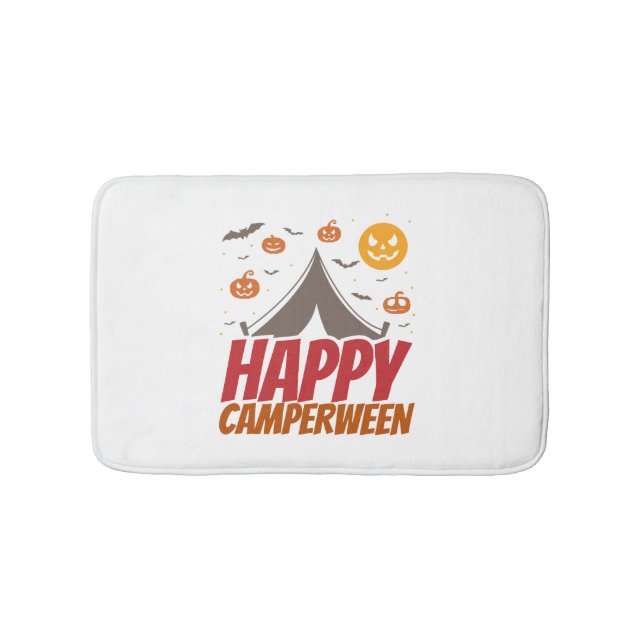 Halloween Camper Camping utomhus Badrumsmatta (Framsidan)