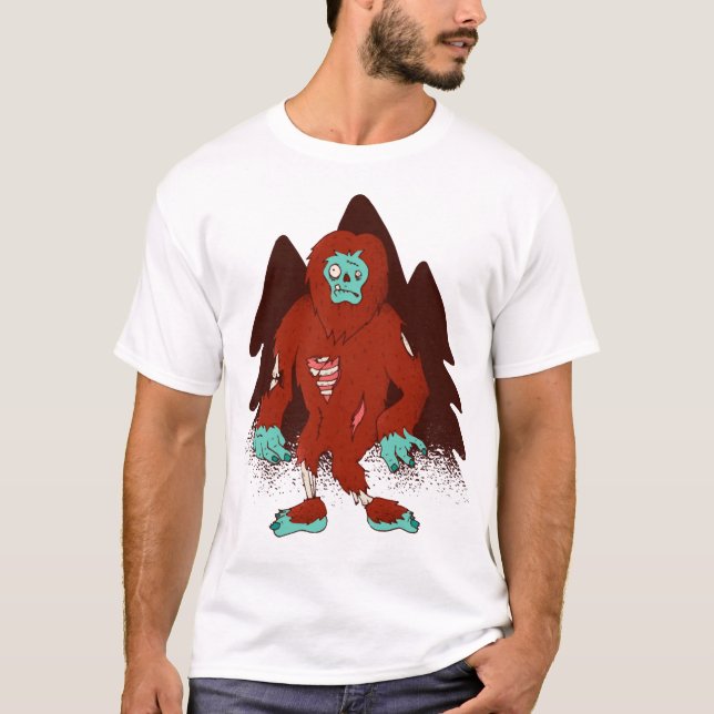 Halloween-camping T Shirt (Framsida)