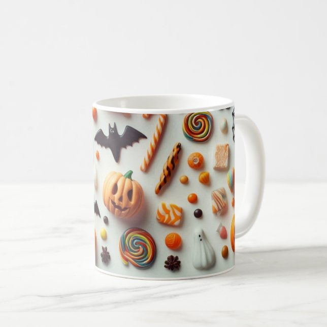 Halloween Candies Kaffemugg (Framsida höger)
