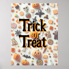 Halloween Candies Poster