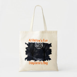 Halloween Candy Bag, Anpassade Tygkasse