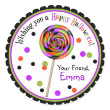 Halloween Candy Bus eller godis Lollipop