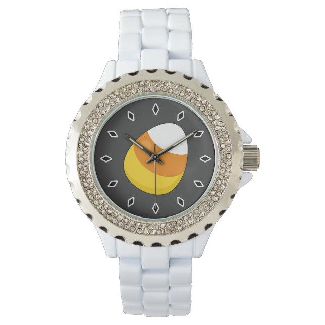Halloween Candy corn Armbandsur (Framsida)