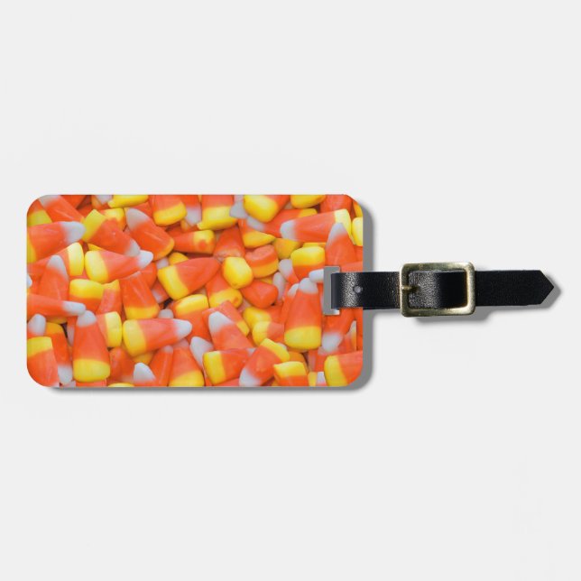 halloween candy corn bagagebricka (Horisontell Framsida)