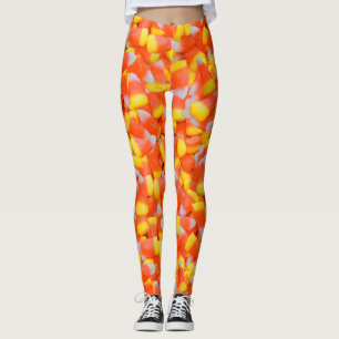 halloween candy corn-balkar leggings