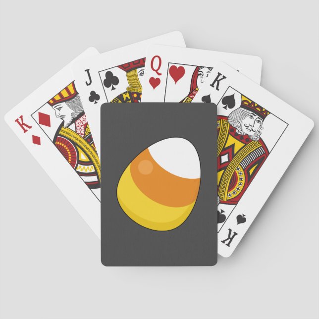 Halloween Candy corn Casinokort (Baksidan)