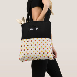 Halloween Candy corn Chocolate Vanilla Namn Tygkasse