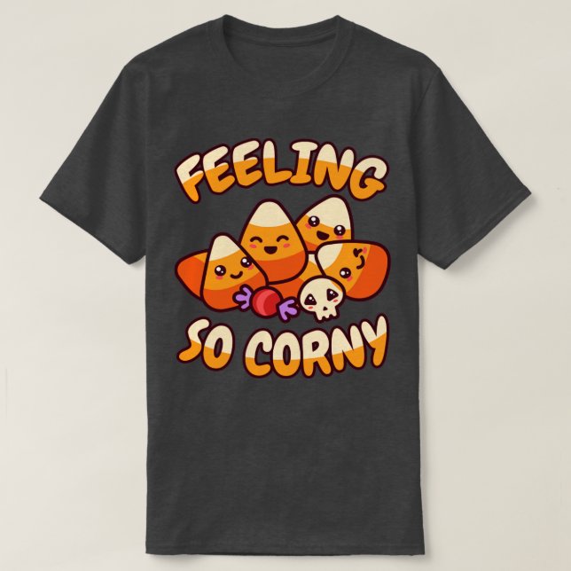 Halloween Candy corn Costume T Shirt (Design framsida)