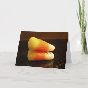 Halloween Candy corn-kort Kort