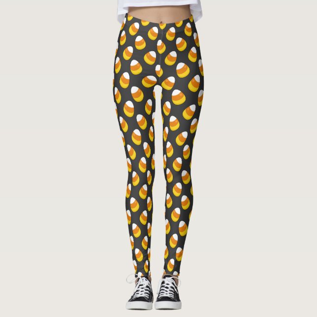 Halloween Candy corn Leggings (Framsida)