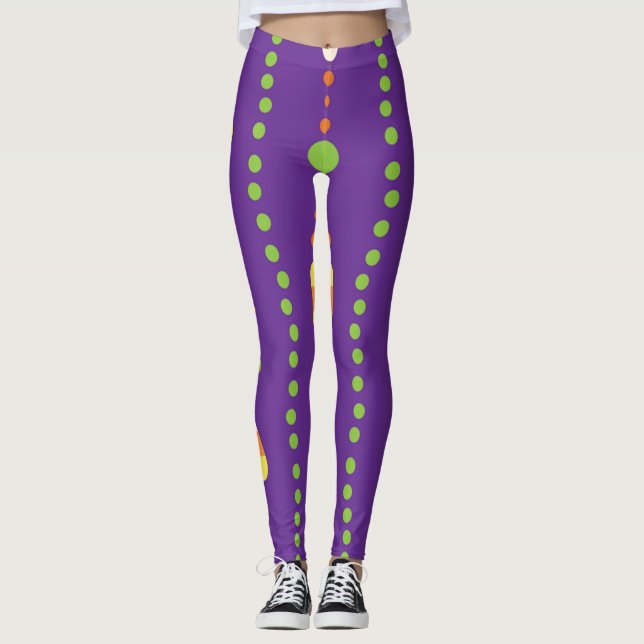 Halloween Candy corn Leggings (Framsida)