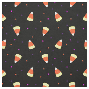 Halloween Candy corn Mönster Tyg