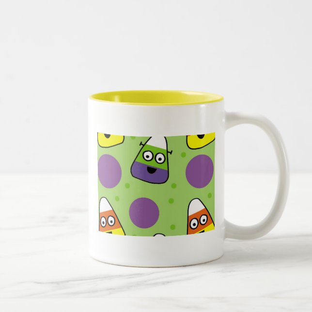 Halloween Candy corn Mugg (Höger)