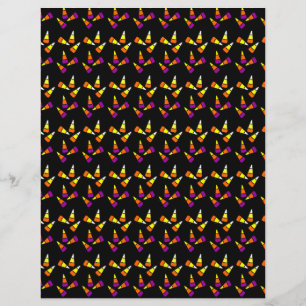 Halloween Candy corn Papper Reklamblad