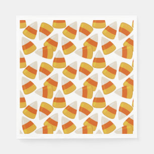 Halloween Candy corn Pappersservett