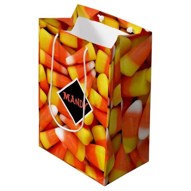 Halloween Candy corn personalize (Framsidan Vinklad)