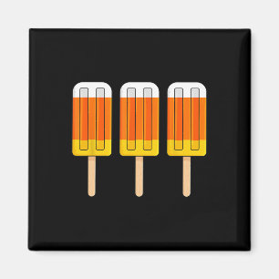Halloween Candy corn Roligt Ice Cream Popsicles Magnet