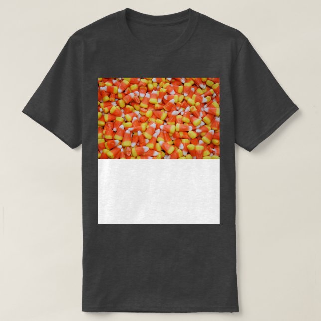 Halloween Candy corn T Shirt (Design framsida)
