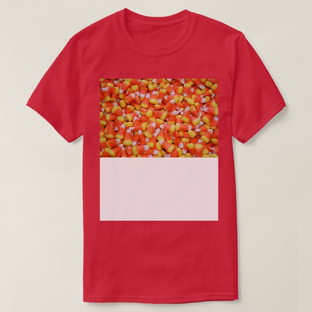 Halloween Candy corn T Shirt (Design framsida)
