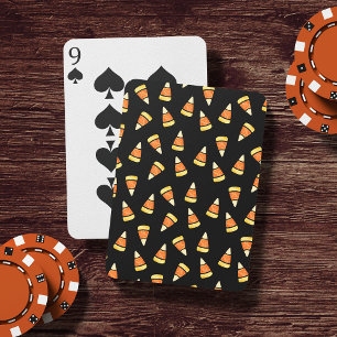 Halloween Candy corn-utskrift Spel Kort