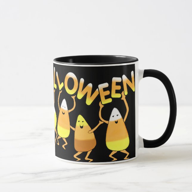 Halloween candy cornmugg mugg (Höger)