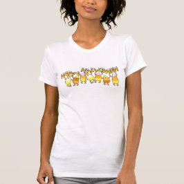 Halloween candy cornT-tröja T-shirt