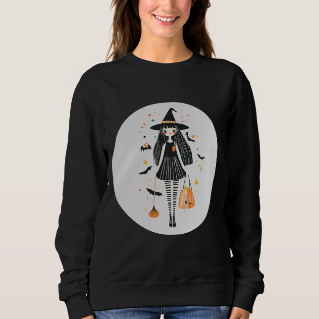 Halloween Candy Girl T Shirt (Framsida)