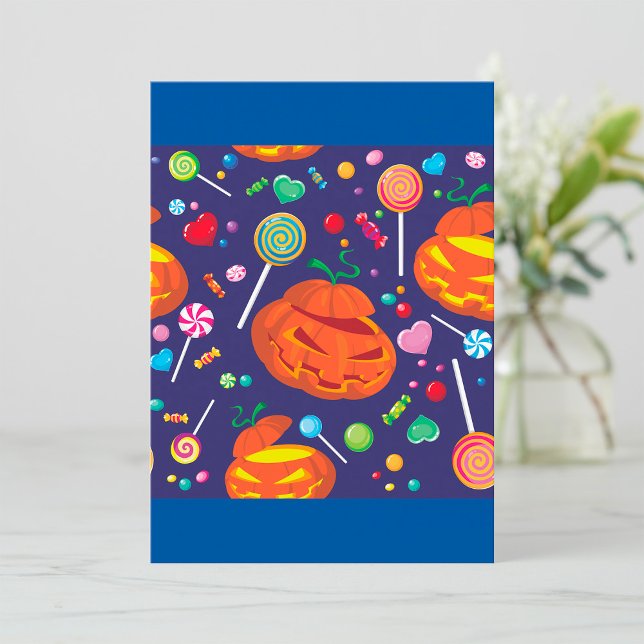 Halloween Candy-inbjudningar Inbjudningar (Skapare uppladdad)