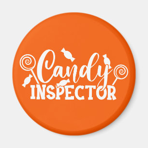 Halloween Candy Inspection Magnet