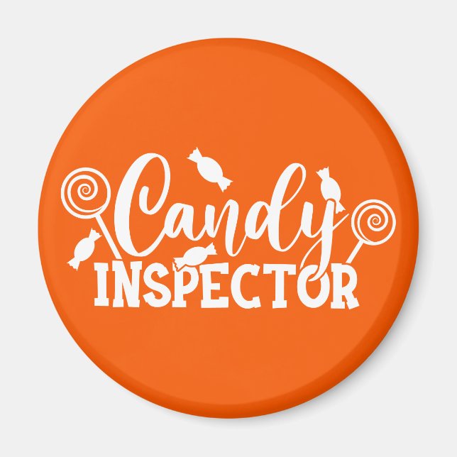 Halloween Candy Inspection Magnet (Framsidan)