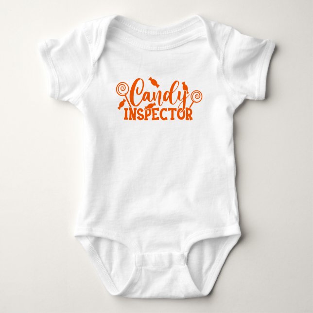 Halloween Candy Inspection T Shirt (Framsida)