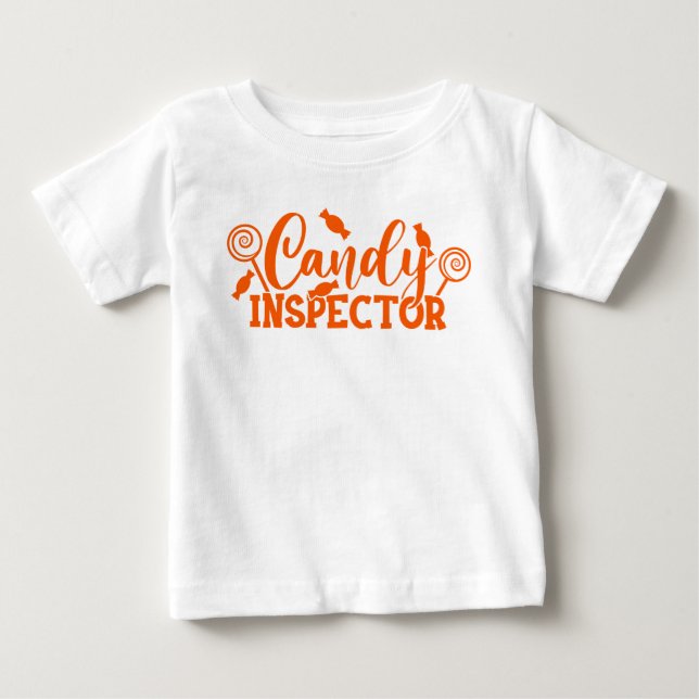 Halloween Candy Inspection T Shirt (Framsida)